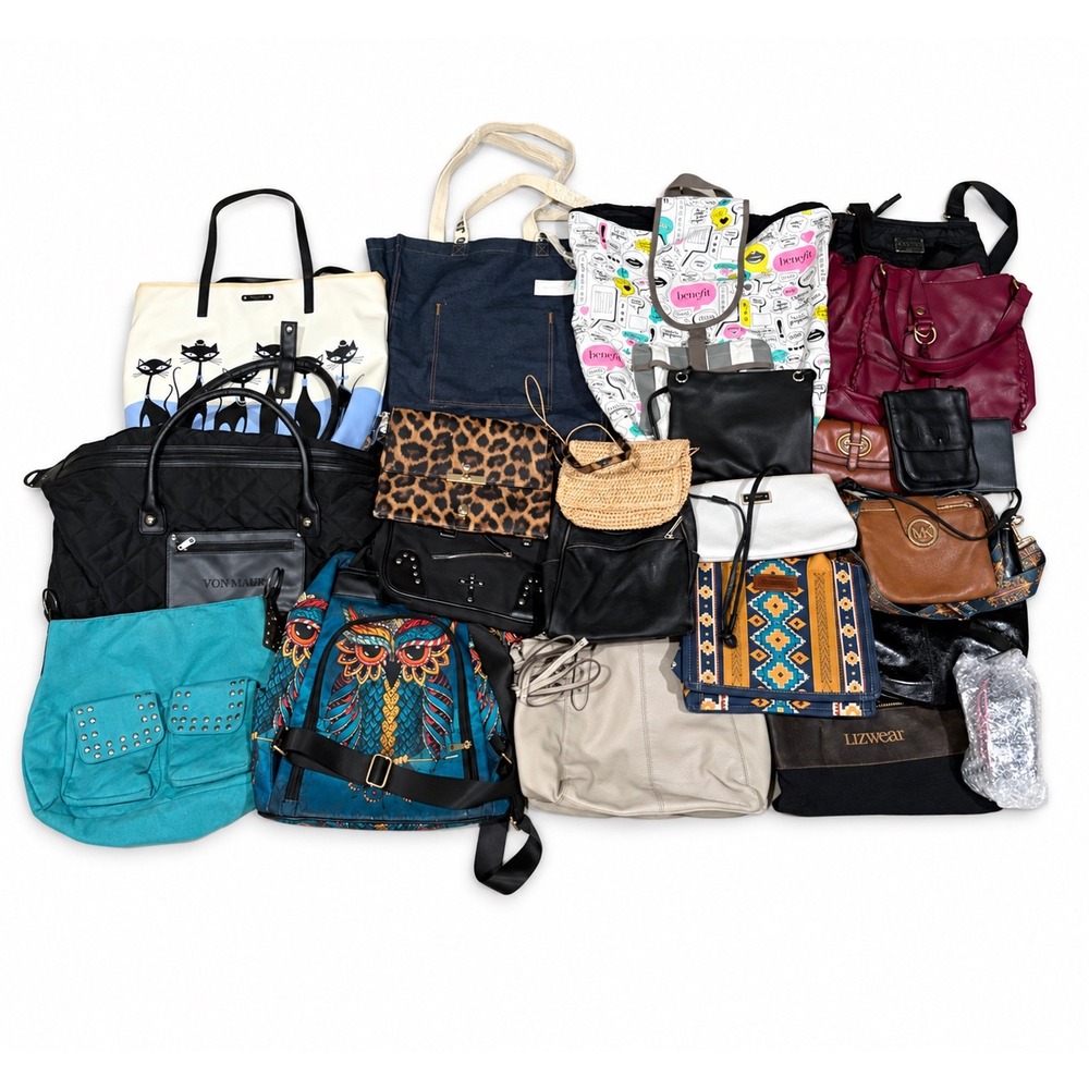 Michael Kors, Fossil, Kate Spade Purse Wallet Bundle 30 Pieces NWT